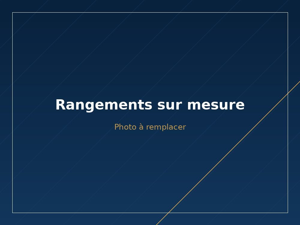 Aménagement intérieur épuré avec menuiseries sur-mesure